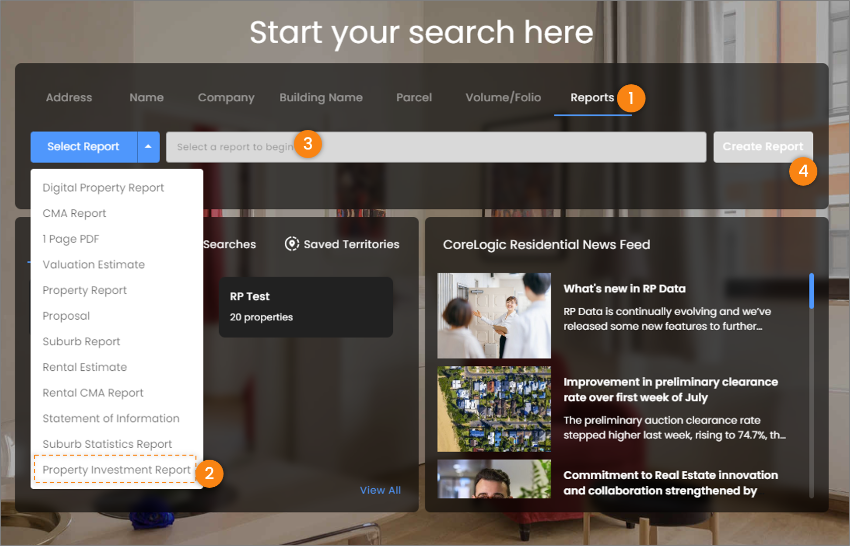 Creating_a_report_from_the_homepage.png