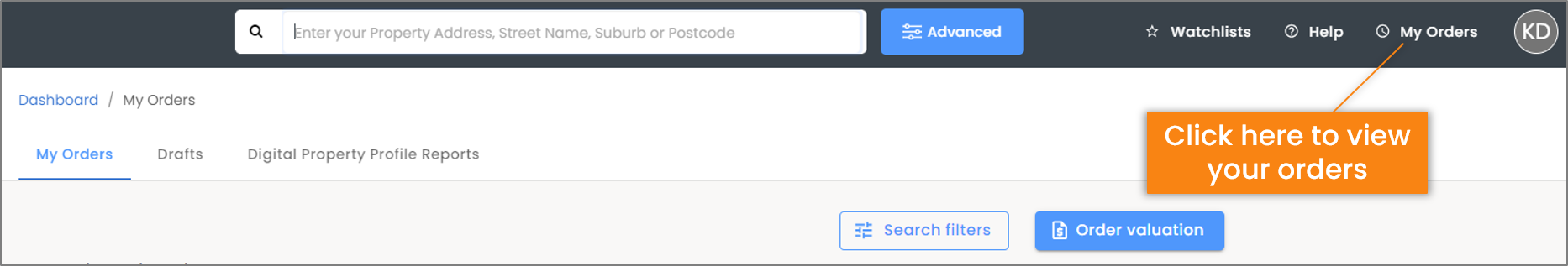 My orders propertyhub.png