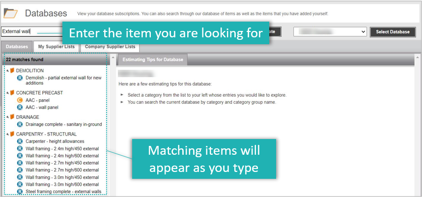 AU-Cordell_Estimator_Platinum-Database-search2.png